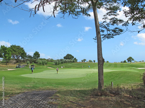 Golfplatz auf Bali