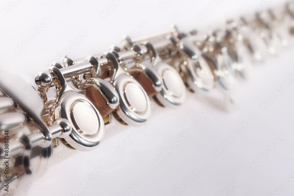 Fototapeta premium Flute music instrument