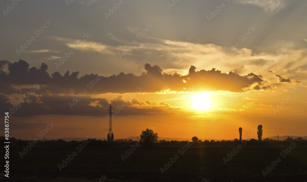 Obraz premium Sunset