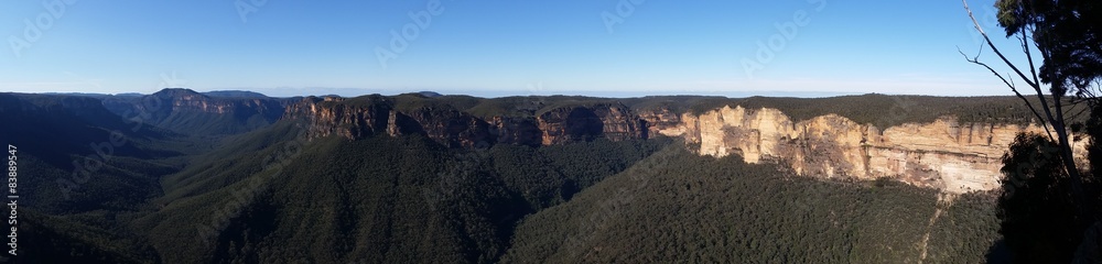 Govett's gorge from Evans lookout, Blue Mountains, Australia