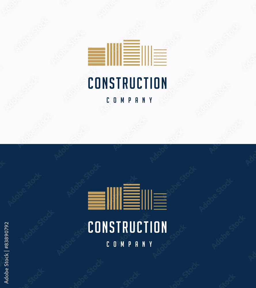Construction logo Construction logo