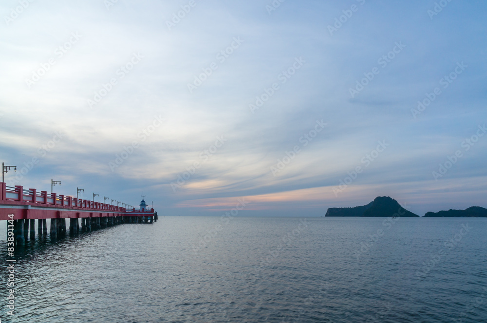 Ao Prachuap, Prachuap Khiri Khan province in Southern Thailand
