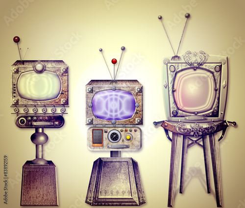 Vintage and steampunk television series