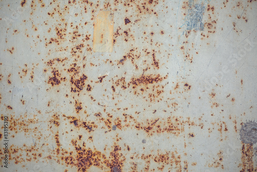 old grunge rusty zinc wall 