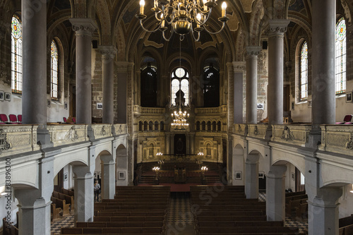 Pilsen the Great Sinagogue interior