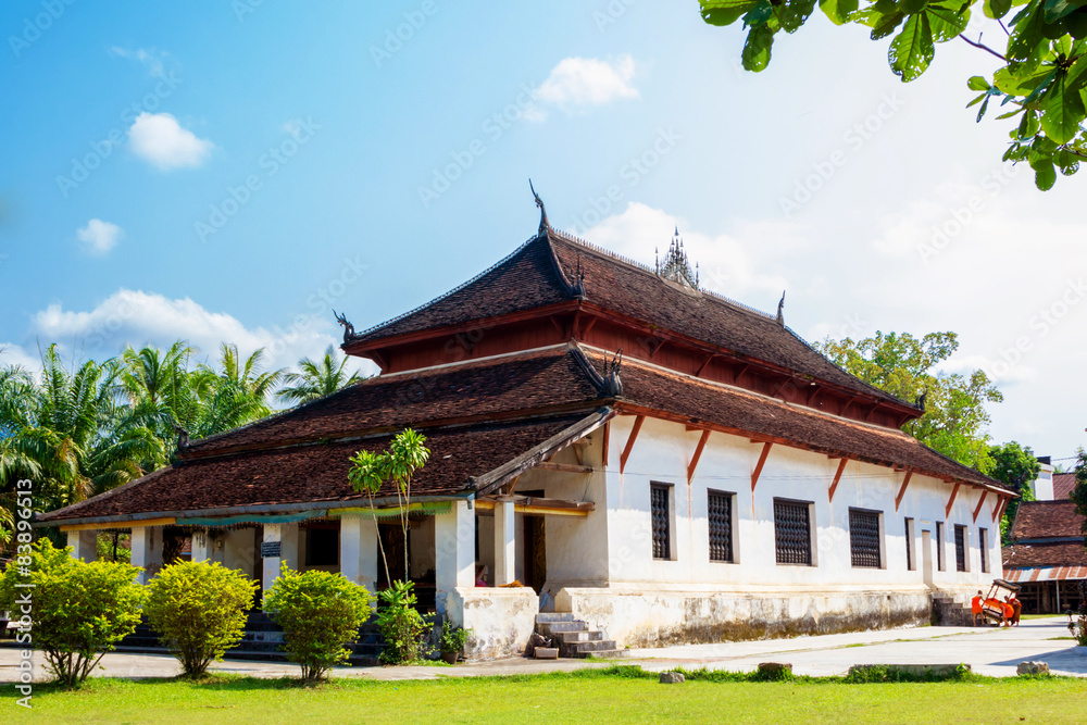 LAOS Temple -Vat Visounnarath in Luang Prabang, LAOS