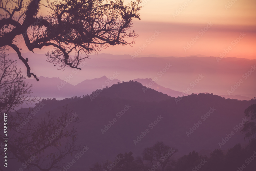 Beautiful Sunrise landscape view