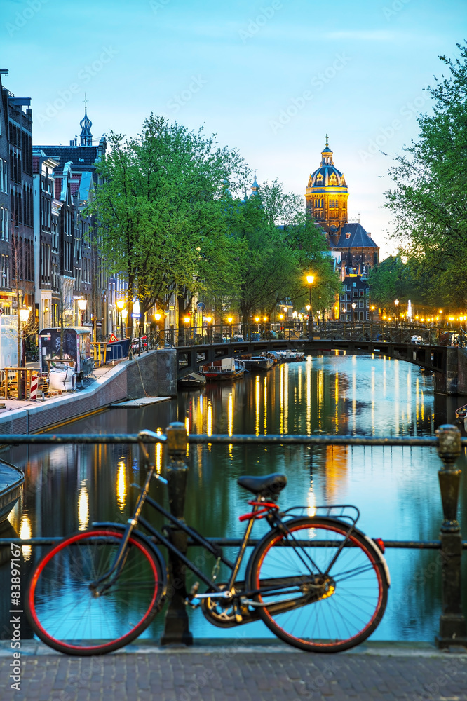 The Basilica of Saint Nicholas in Amsterdam