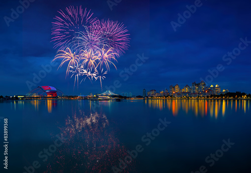 Sticker SEA games fireworks