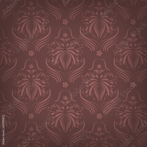 Vector seamless wallpaper with abstract pattern