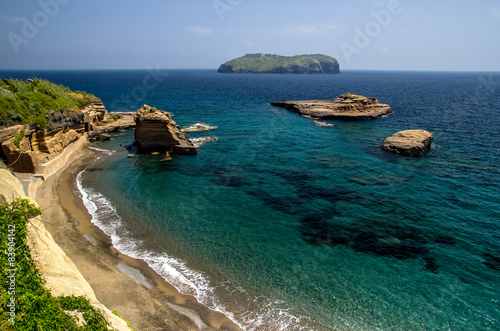 Isola di Santo Stefano Vista da Cala Nave Ventotene