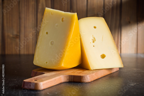 block of edam cheese