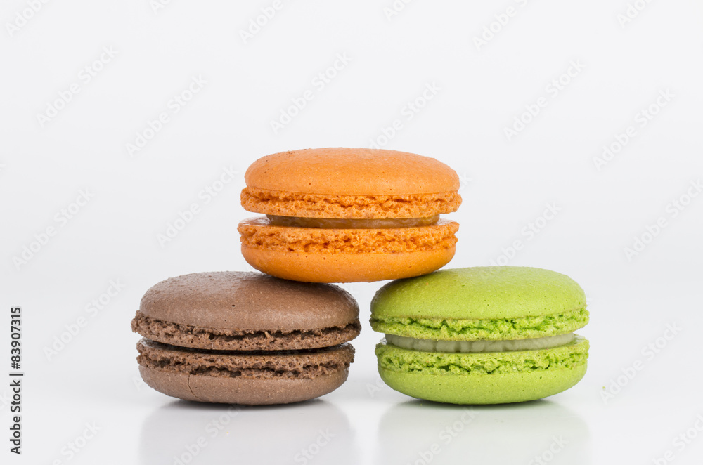 Colored cookies - Stock image macro. Colored cookies - Stock image macro.