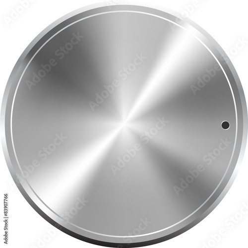Metallic button