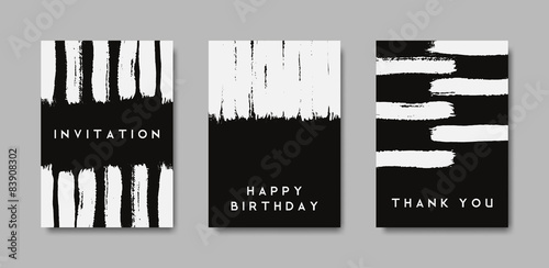 Hand Drawn Greeting Cards Collection