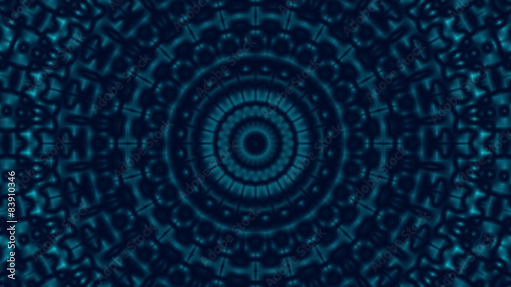 abstract blue loop motion background