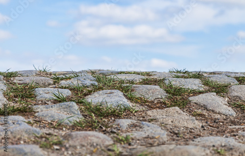 Cobbelstone Road Abstract