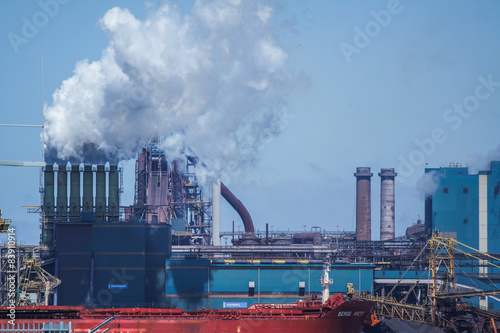 Smelting furnace and extinguish tower photo