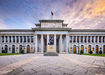 Acrylglasbilder Madrid Prado Museum im Madrider Zentrum  © SeanPavonePhoto