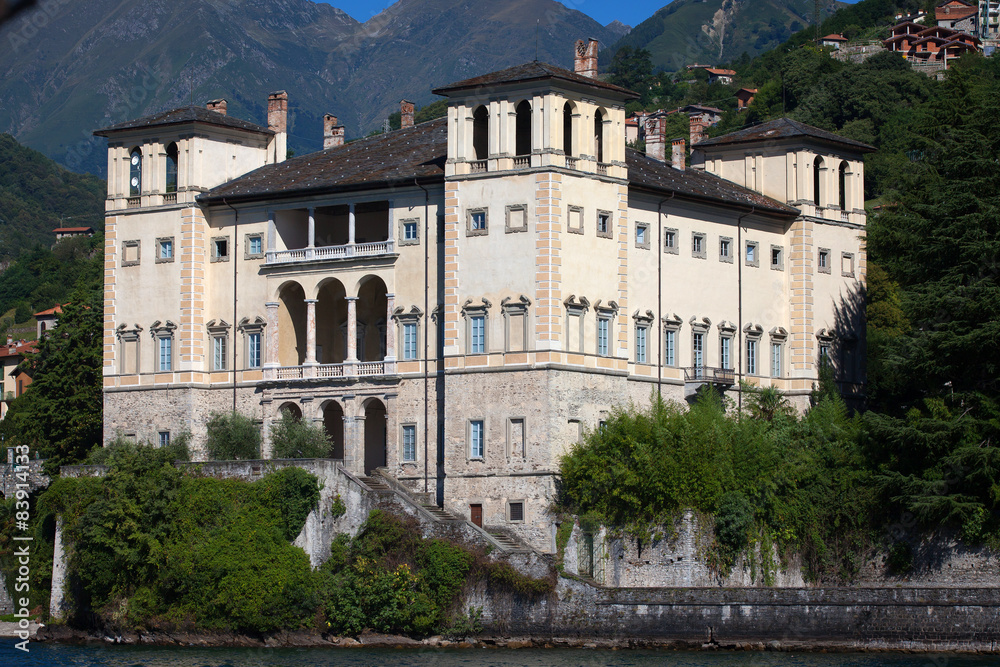 Gravedona in Lake Como, italy