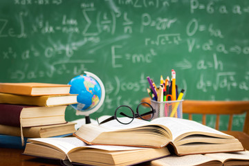 desk  during learning
