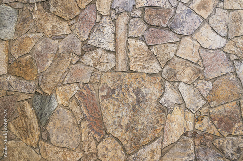 Mosaic stone wall background