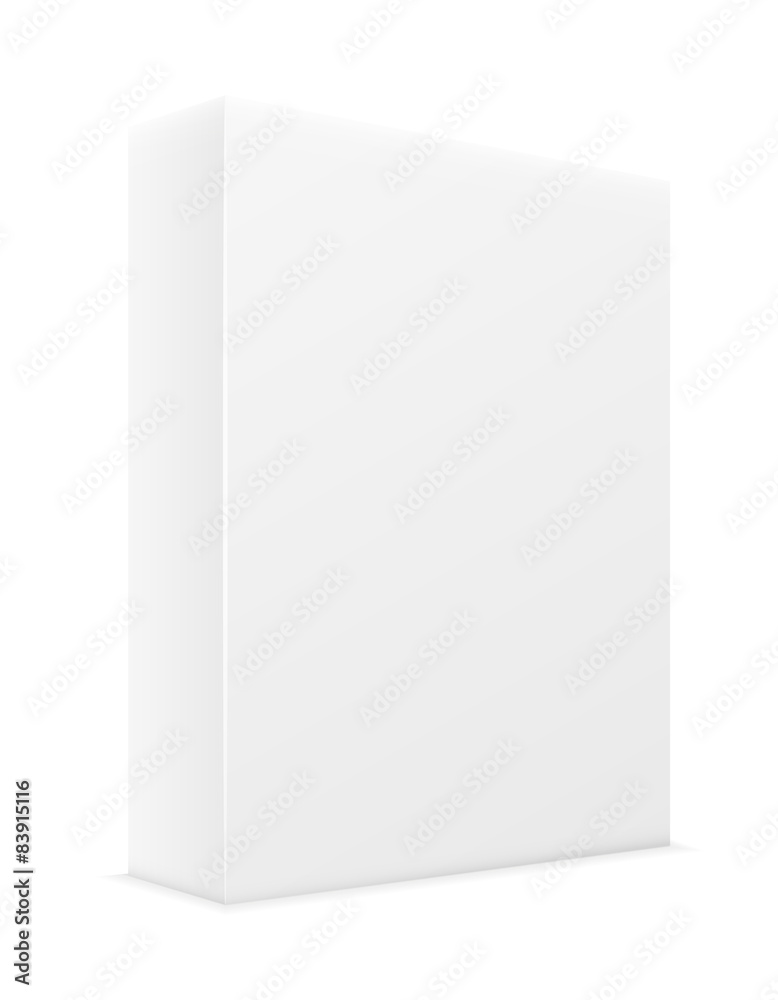 white paper carton box packing vector illustration white paper carton box packing vector illustration