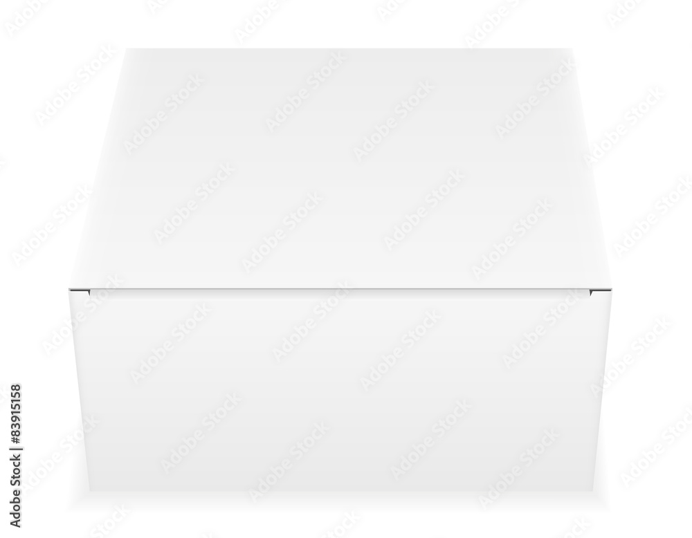white paper carton box packing vector illustration white paper carton box packing vector illustration
