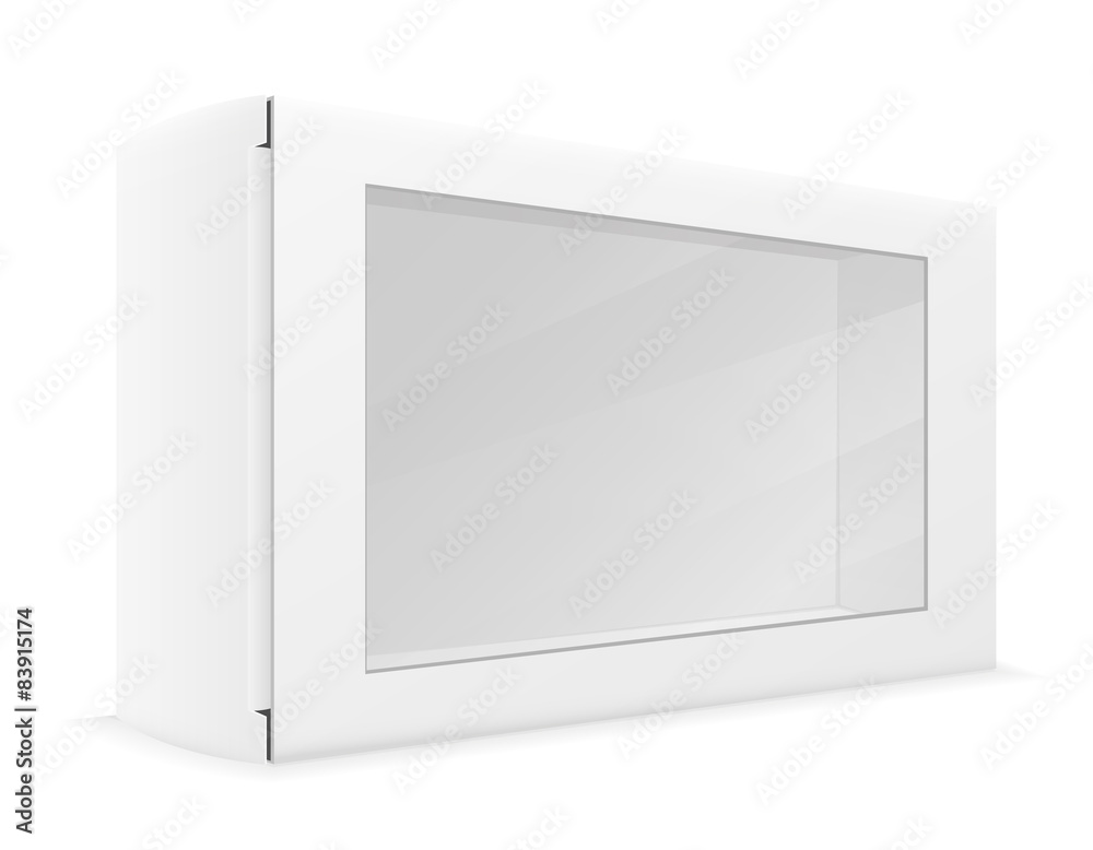 white paper carton box packing vector illustration white paper carton box packing vector illustration