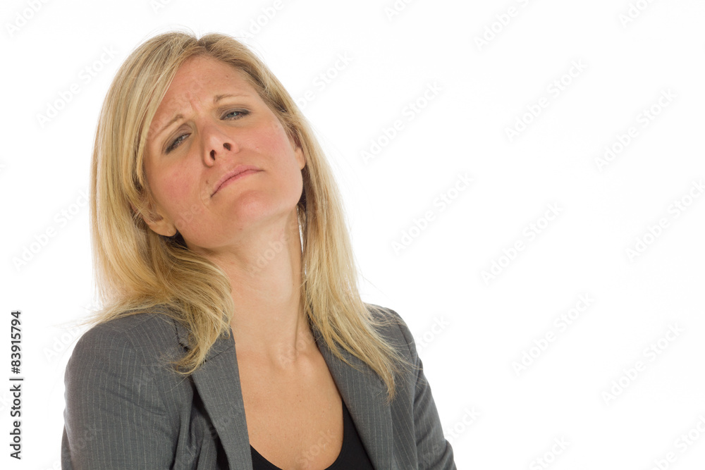 Model sadness upset worried Model sadness upset worried