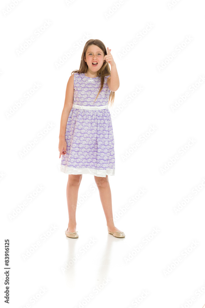 Model angry scolding and pointing Model angry scolding and pointing