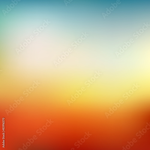 Abstract colorful blurred vector backgrounds. 
