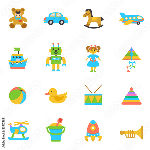 Toys Flat Icon