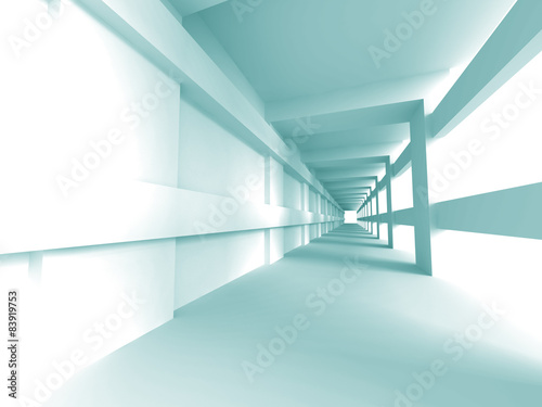 Abstract Architecture Empty Hall Interior Background