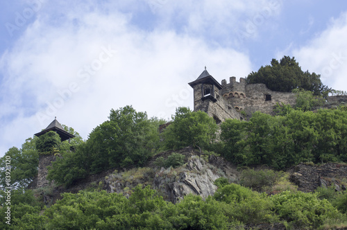 Burg Gutenfels bei Kaub, Deutschland