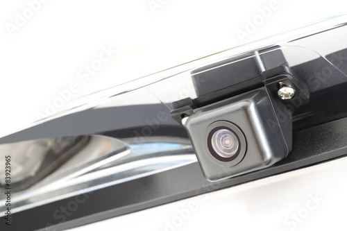 Camera attached rear car for safety reverse drive.