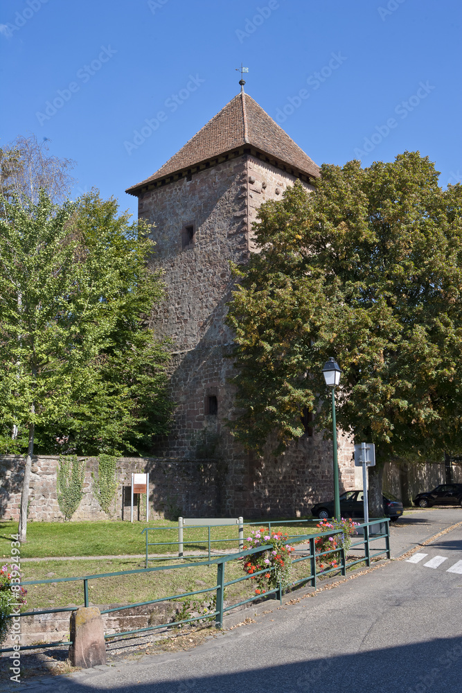 Naklejka premium Weissenburg, Wissembourg
