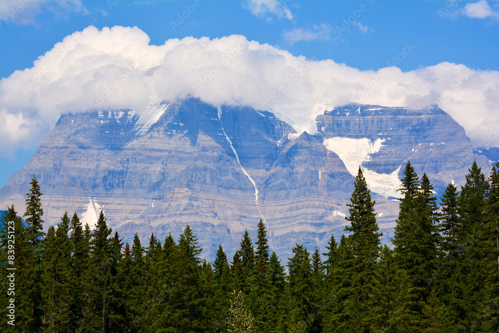 Obraz premium Mount Robson, British Columbia, Kanada