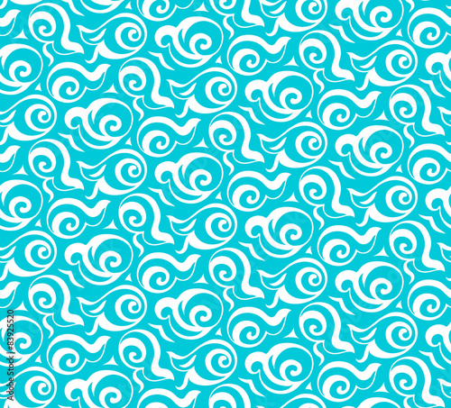 Geometric seamless pattern background © Meganeura