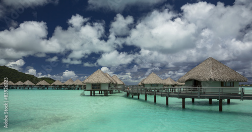 Vacation Huts at Bora Bora © Jack Aiello