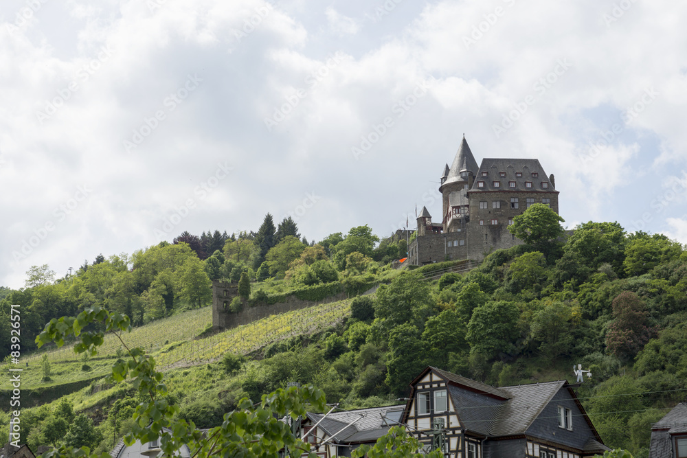 Burg Stahleck in Bacharach am Rhein, Deutschland Burg Stahleck in Bacharach am Rhein, Deutschland