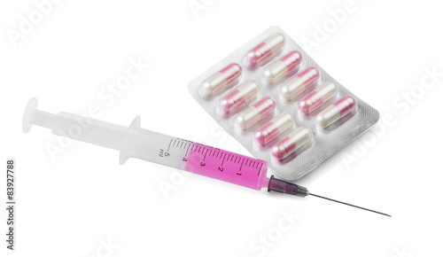 Medications on the table