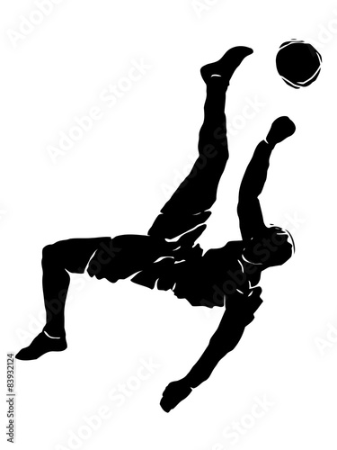 silhouette grunge football player