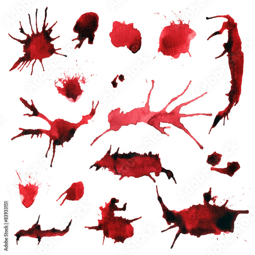 Blood splash vector