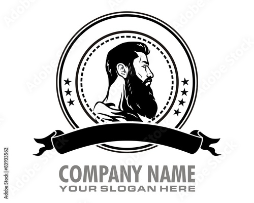bearded male figure