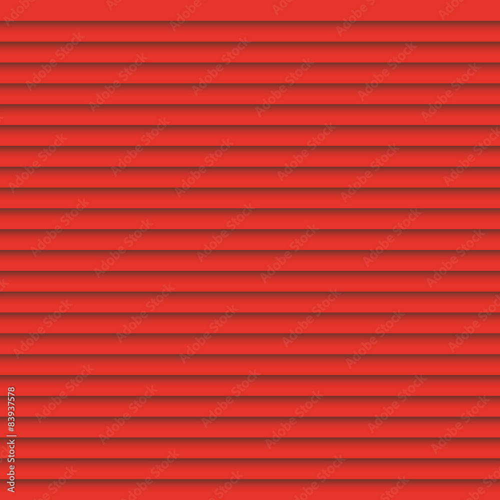 Red louvers background, window blinds template poster Stock Vector ...