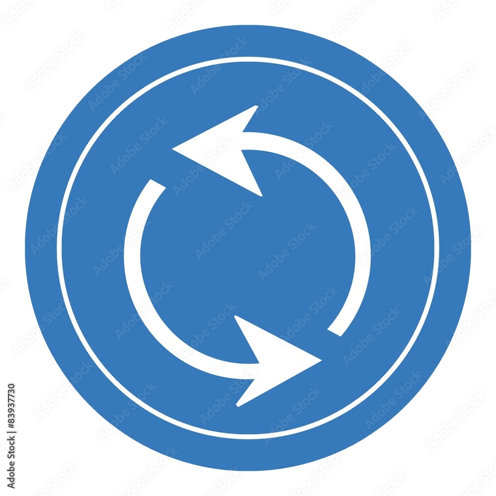 Symbole mise à jour dans un panneau