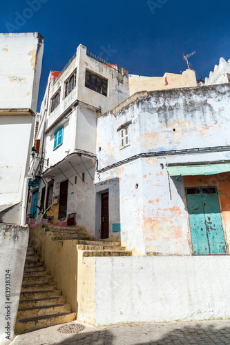 Arabic streets, old Medina of Tangier, Morocco © evannovostro