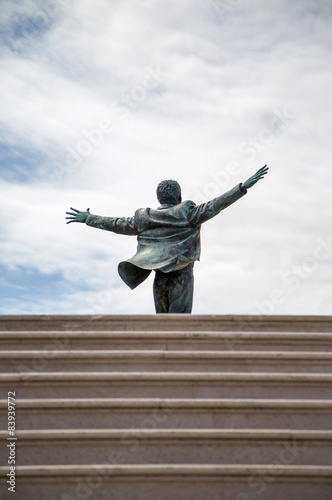 Domenico Modugno Statue in Polignano, Italy