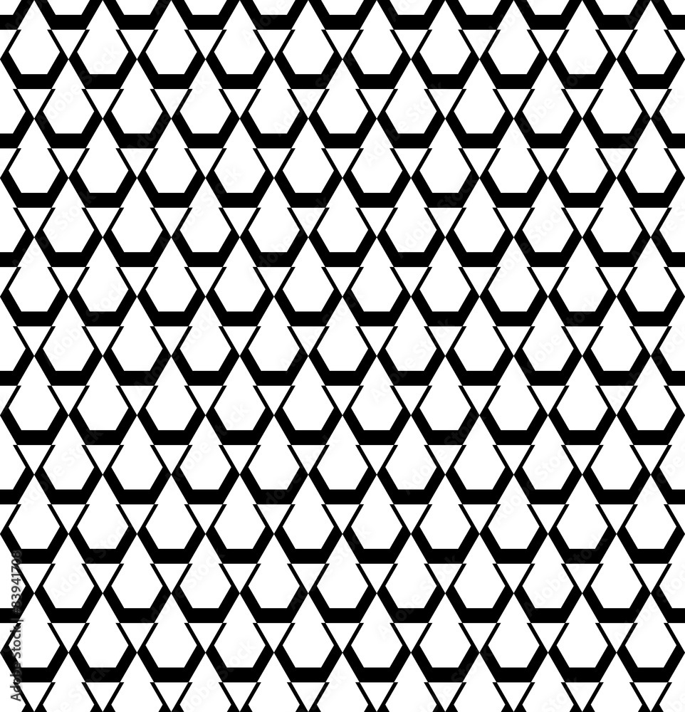 Fototapeta premium Seamless geometric pattern.